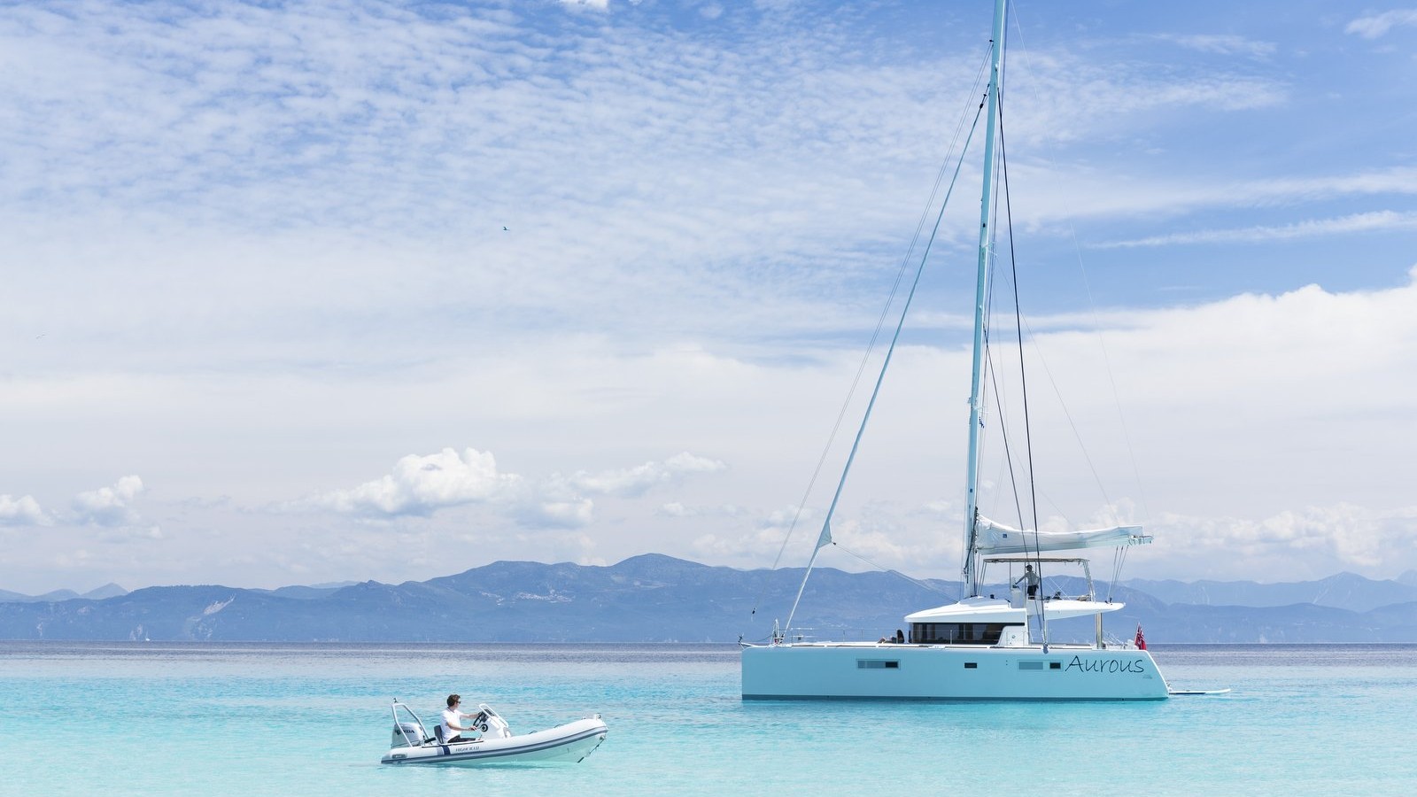 luxury catamaran greek islands